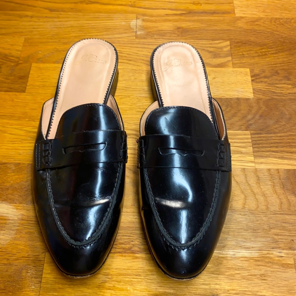 J.Crew Leather Slides - image 1